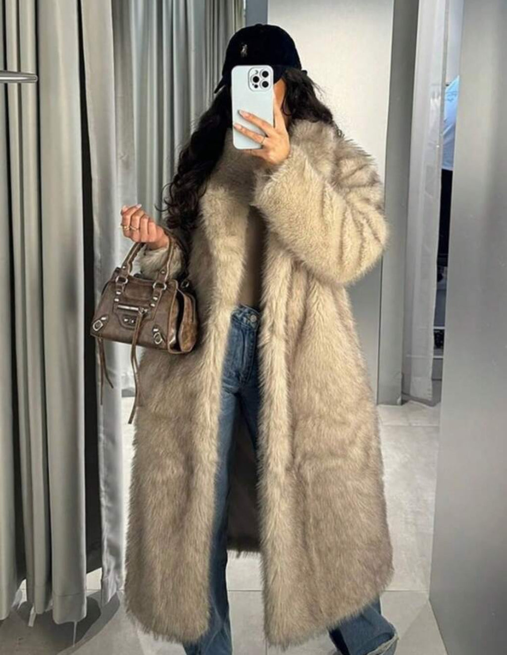The Geneva Soft Fur Coat