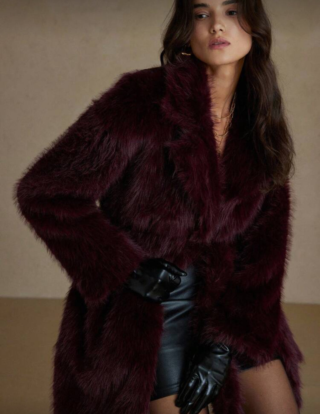 De Bordeaux Luxe Coat