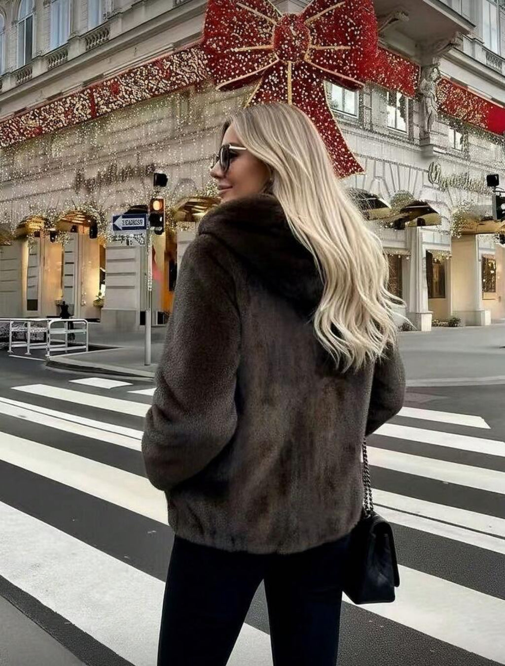 The Aspen Luxe Short Fur Jacket