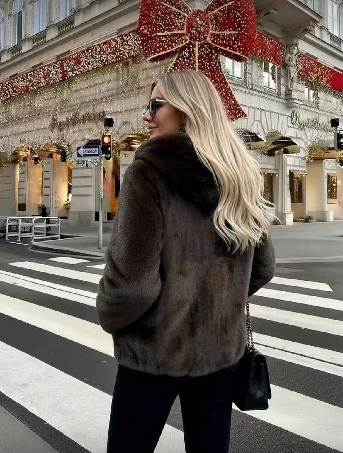 The Aspen Luxe Short Fur Jacket