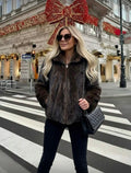 The Aspen Luxe Short Fur Jacket